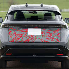 Grafica adesiva per gare sulle montagne posteriori per Nissan ARIYA 2
 3