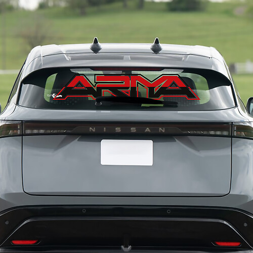 Adesivo grafico per finestrino posteriore per Nissan ARIYA
 1