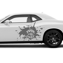 Kit di Adesivi in Vinile Porte Super Bee per Dodge Challenger_2