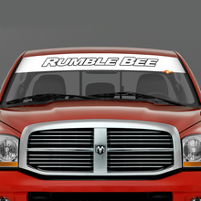 Banner adesivo in vinile Rumble Bee per parabrezza per Dodge RAM
 2