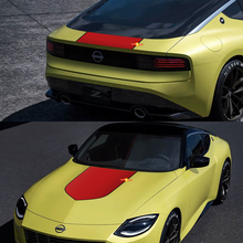 Adesivo in vinile per kit grafico per cappuccio della Nissan Legend Z Edition in 2 colori
 2