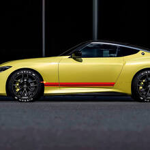 Kit 2 Adesivi Striscia Laterale in Vinile per Nissan Legend Z Edition 2