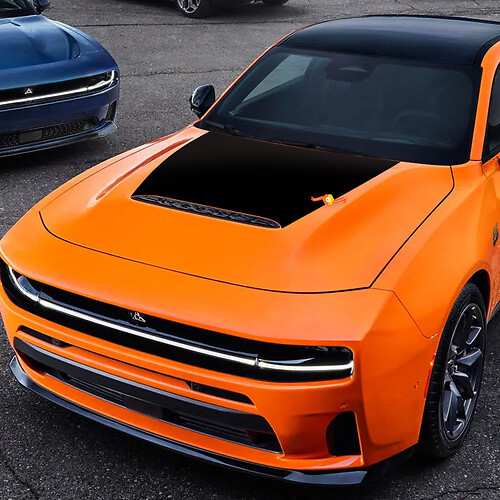 Adesivo in vinile per avvolgere il cofano Sixpack per Dodge Charger Daytona
