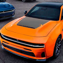 Adesivo in Vinile Sixpack per Cofano Dodge Charger Daytona_2