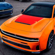 Adesivo in Vinile Sixpack per Cofano Dodge Charger Daytona_3