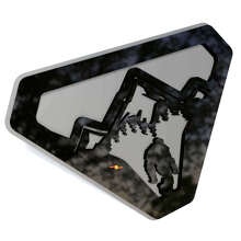 Emblema 3D Parafango Mountain Sasquatch Bigfoot_2