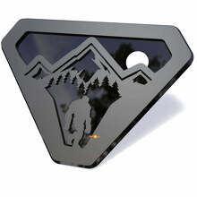 Emblema 3D Parafango Mountain Sasquatch Bigfoot_5