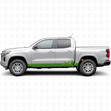 Strisce in vinile Mountain Range per porta e sottoporta per Chevrolet Colorado 3ª generazione 2023-2026_6