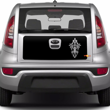 Adesivo in vinile per avvolgimento posteriore del baule per Kia Soul 2
 2