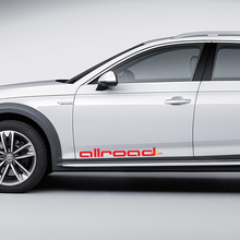Coppia di adesivi Audi Quattro per portiere con logo Quattro
 3