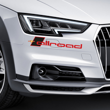 Adesivi decalcomania paraurti anteriore Audi Allroad
 2