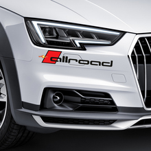 Adesivi decalcomania paraurti anteriore Audi Allroad
 3