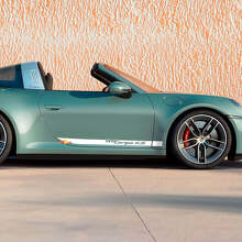 Adesivo Striscia Lettere Lato Porte 2 per Porsche 911 Targa 4S 2
