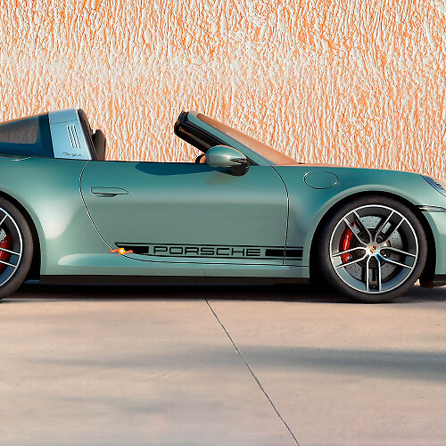 Adesivo decorativo adesivo per porte laterali per Porsche 911 Targa 4S 2026
 1