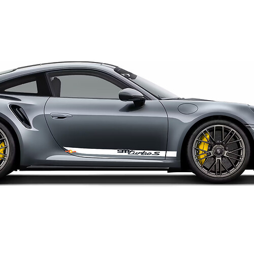 Kit laterale adesivo grafico per Porsche 911 Turbo S 992.2
 1