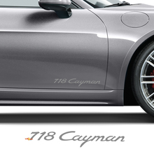 Adesivo decalcomania per portiere laterali per Porsche 718 Cayman
 2