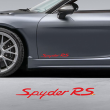 Adesivo decalcomania per portiere laterali per Porsche 718 Cayman Spyder RS
 3