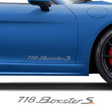 Adesivo Decal per Porte Laterali per Porsche 718 Boxster S
 2