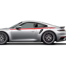Kit strisce laterali TURBO grafica Adesivo Decal per Porsche 911 Turbo S 992.2
 3
