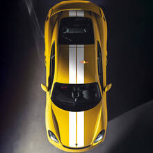 Doppia striscia adesiva per tetto e cofano per Porsche Cayman 718
 2