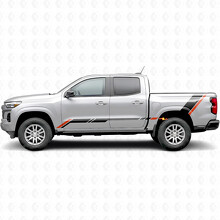 Strisce in Vinile da Porta e Fianco Rising Accent per Chevrolet Colorado 3ª Gen 2023-2026_2