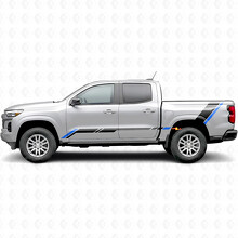 Strisce in Vinile da Porta e Fianco Rising Accent per Chevrolet Colorado 3ª Gen 2023-2026_3