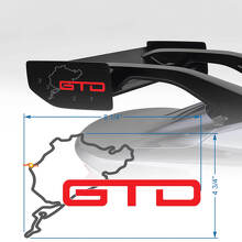 Adesivo adesivo spoiler Nürburgring GTD per Ford Mustang GTD Spoiler
 2