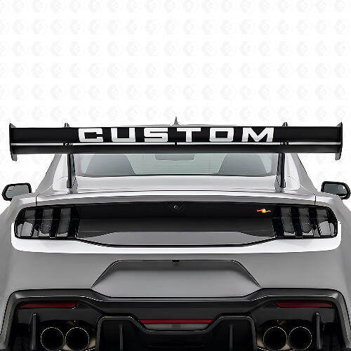 Adesivo in Vinile Personalizzato per Spoiler per Musclecar Musclecarmodel GTD