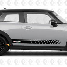 Adesivi grafici Stripes laterali John Cooper Works per Mini Cooper S
 2