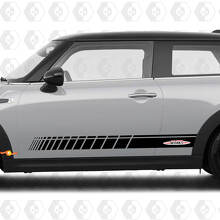 Adesivi grafici Stripes laterali John Cooper Works per Mini Cooper S
 3
