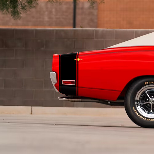 Kit strisce Bumblebee per Dodge Charger 1970
