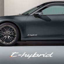 Kit di decalcomanie in vinile per porta laterale T-Hybrid per Porsche 911_2