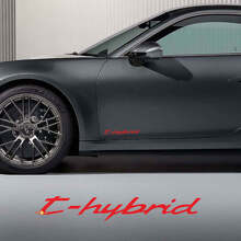 Kit di decalcomanie in vinile per porta laterale T-Hybrid per Porsche 911_3