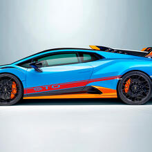 STO Strisce Laterali Adesivo in Vinile Grafica per Lamborghini STO
 3