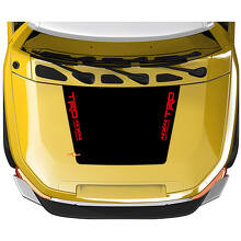 Adesivo in Vinile Cofano Stile Off Road TRD per Toyota FJ Cruiser_2