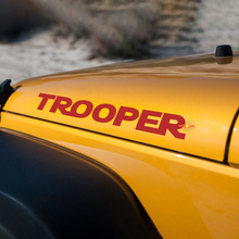 Adesivo adesivo per cofano Trooper per Jeep Wrangler
 3