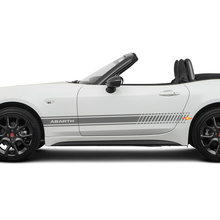 Adesivo grafico a strisce laterali per Fiat 124 Spider Abarth 2
 3