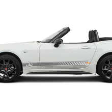 Kit di Adesivi in Vinile Strisce Laterali Racing per Fiat 124 Spider Abarth_3