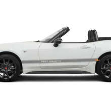 Adesivo Striscia Da Corsa Personalizzata Laterale per Porta Fiat 124 Spider Abarth 2