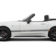 Adesivo grafico a strisce laterali Abarth Racing per Fiat 124 Spider Abarth
 3