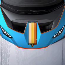 Strisce da corsa sul cofano Adesivo in vinile Grafica per Lamborghini STO
 3