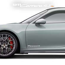Pellicole Viniliche per Porta Laterale 911 Carrera 4S Coppia per Porsche 911_2