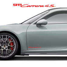 Pellicole Viniliche per Porta Laterale 911 Carrera 4S Coppia per Porsche 911_3