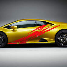 Grafica laterale Adesivo in vinile da corsa per Lamborghini Huracan Evo
 3
