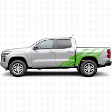 Strisce Viniliche Frastagliate per Portiera e Fianco Cassone per Chevrolet Colorado 3ª Gen 2023-2026_6