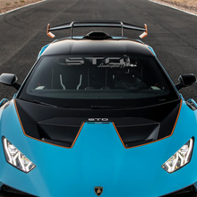 Striscia centrale del cofano logo STO Adesivo in vinile Racing Grafica per Lamborghini STO
 2