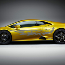 Grafica laterale Adesivo in vinile Racing per Lamborghini Huracan Evo
 2