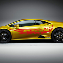Grafica laterale Adesivo in vinile Racing per Lamborghini Huracan Evo
 3