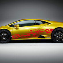 Grafica laterale Adesivo in vinile Tribale Racing per Lamborghini Huracan Evo
 3