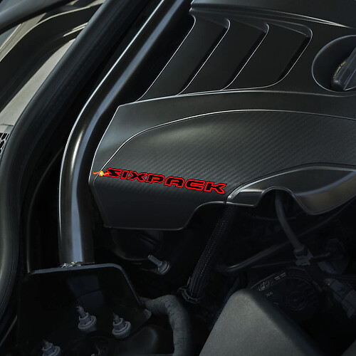 Adesivi per cofano motore Sixpack per Dodge Charger
